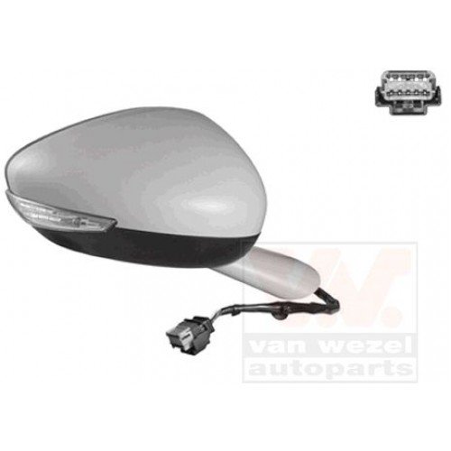 Καθρέπτης Ηλεκτρικός Θερμαινόμενος Βαφόμενος Με Φλας PEUGEOT 508 2014 - ( F/L ) Δεξιά 630107501