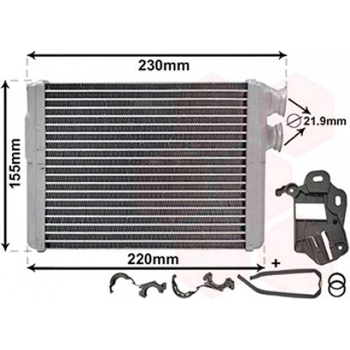 Ψυγείο Καλοριφέρ PEUGEOT 308 2014 - 2017 636006500