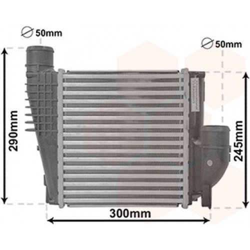 Ψυγείο Intercooler PEUGEOT 308 2017 - 636106200