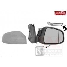 Καθρέπτης Ηλεκτρικός Θερμαινόμενος Ηλεκτρικά Ανακλινόμενος Βαφόμενος Με Φλας Φως Ασφαλείας FORD FOCUS 2014 - 2018 Δεξιά 320107503