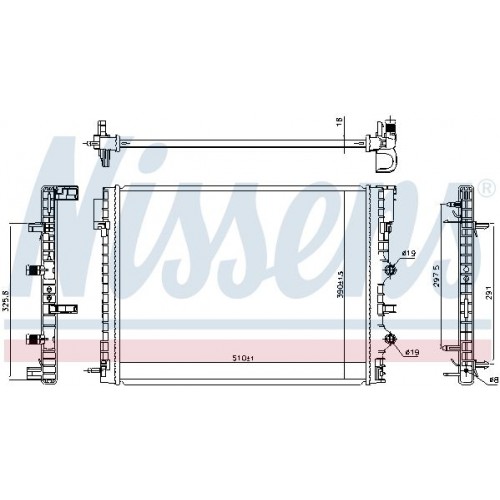 Ψυγείο Νερού Βοηθητικό RENAULT TWINGO 2014 - 668106310 Ψυγείο Νερού Βοηθητικό RENAULT TWINGO 2014 - 668106310