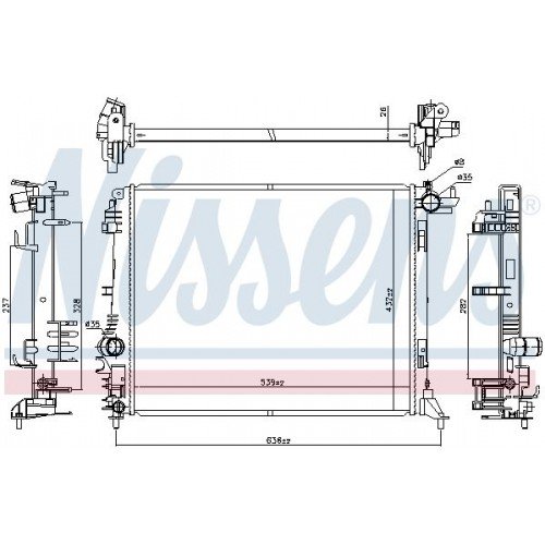 Ψυγείο Νερού RENAULT SCENIC 2016 - 671106310