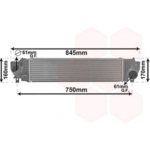 Ψυγείο Intercooler MINI CLUBMAN 2014 - ( F54 ) 697006200