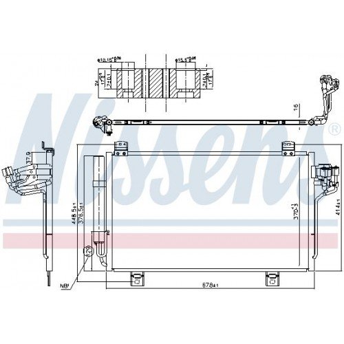 Ψυγείο A/C (Εξωτερικό) MAZDA 2 2014 - 506006410