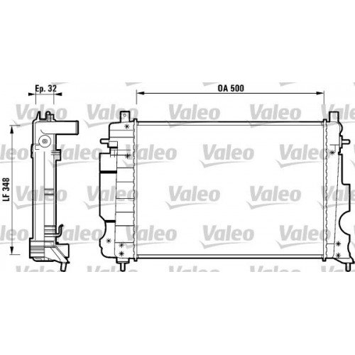 Ψυγείο Νερού SAAB 900 1993 - 1998 700006300