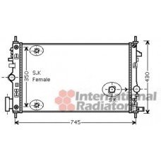 Ψυγείο Νερού SAAB 9-5 2010 - 2012 702206330