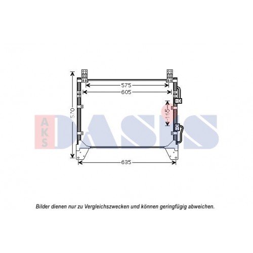 Ψυγείο A/C (Εξωτερικό) SSANGYONG REXTON 2002 - 2006 ( GAB ) 768506400