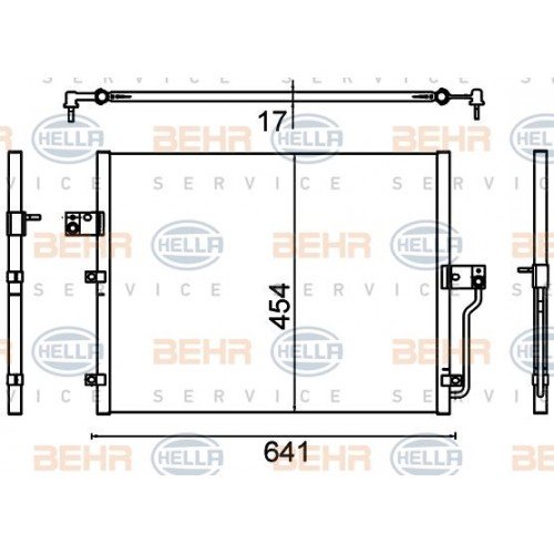 Ψυγείο A/C (Εξωτερικό) SSANGYONG ACTYON 2006 - 769506410