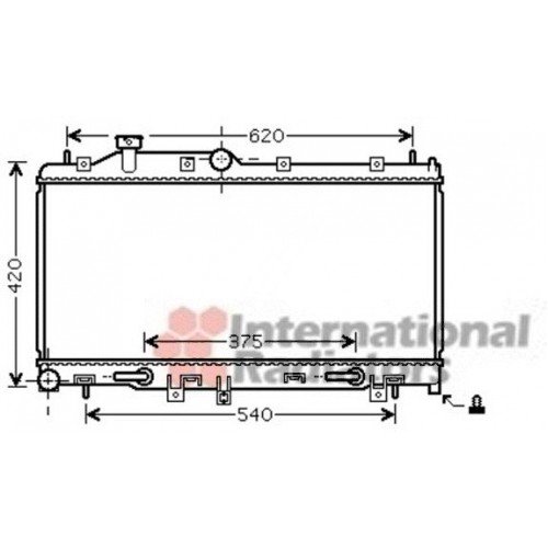 Ψυγείο Νερού SUBARU FORESTER 2008 - 2013 ( SH ) 770006310