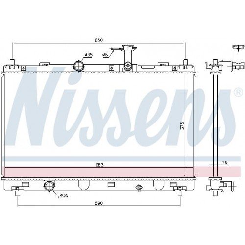 Ψυγείο Νερού SUZUKI SX4 S-CROSS 2013 - 2016 797006300