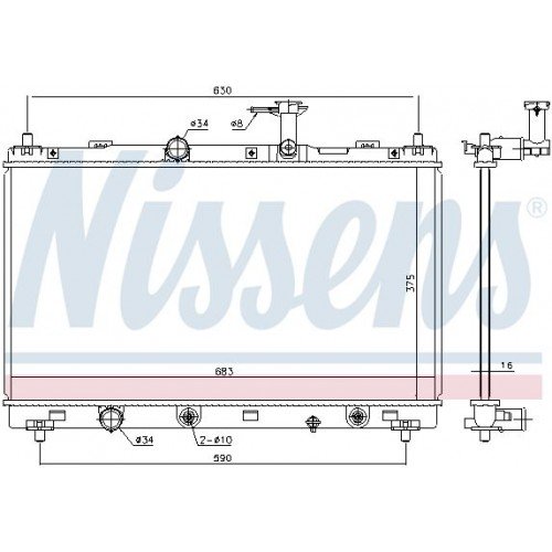 Ψυγείο Νερού SUZUKI SX4 S-CROSS 2013 - 2016 797006310