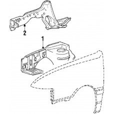 Θόλος Μεταλλικός HYUNDAI COUPE 1999 - 2001 ( RD ) Εμπρός Αριστερά 015800812
