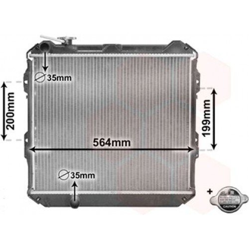 Ψυγείο Νερού TOYOTA URBAN CRUISER 2009 - 2014 824006320