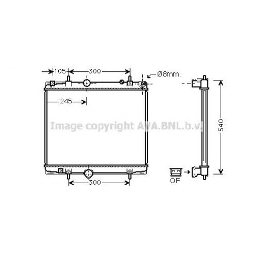 Ψυγείο Νερού TOYOTA PROACE 2013 - 2016 836206310