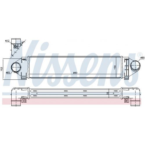 Ψυγείο Intercooler VOLVO V70 2007 - 2009 851006240