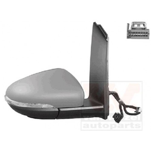 Καθρέπτης Ηλεκτρικός Θερμαινόμενος Βαφόμενος Με Φλας VW TOURAN 2010 - 2015 Δεξιά 885007481
