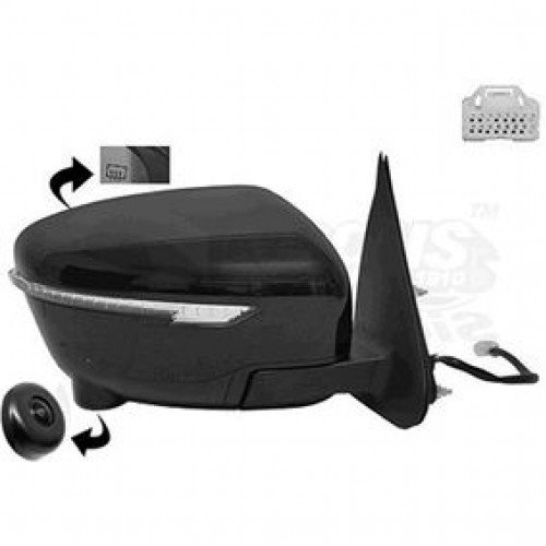 Καθρέπτης Ηλεκτρικός Θερμαινόμενος Ηλεκτρικά Ανακλινόμενος Βαφόμενος NISSAN QASHQAI 2013 - 2017 Δεξιά 576107591