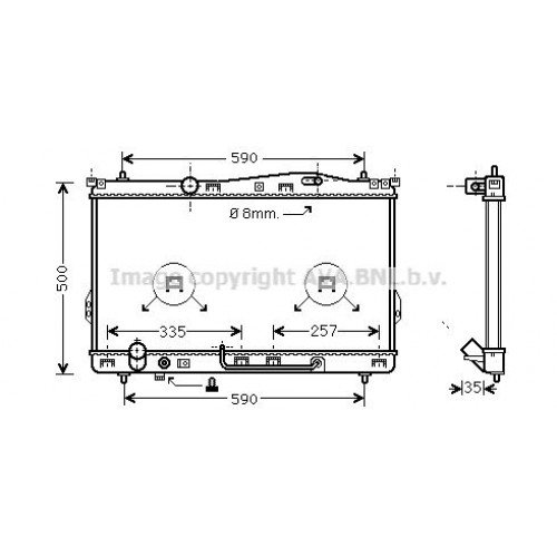 Ψυγείο Νερού HYUNDAI TRAJET 1999 - 2008 ( FO ) WG1722236 Ψυγείο Νερού HYUNDAI TRAJET 1999 - 2008 ( FO ) WG1722236
