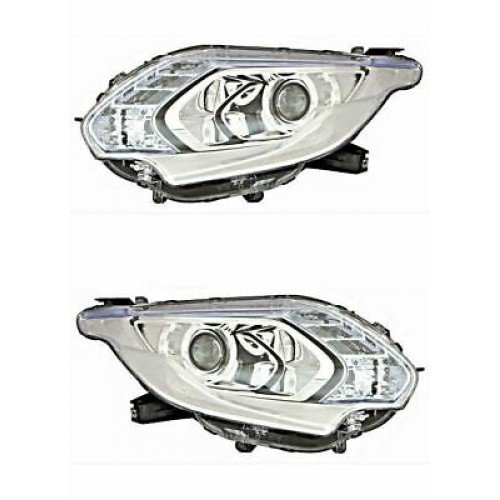 Φανάρι Εμπρός Bi xenon Εξυπνο Led Φως Ημέρας MITSUBISHI L200 2015 - 2019 Δεξιά 555105141