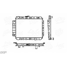 Ψυγείο Νερού MAZDA B-Series 1986 - 1994 (UF) 072006315
