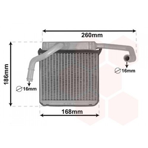 Ψυγείο Καλοριφέρ MAZDA B-Series 2006 - 2012 (CD) (BT50) 029506500