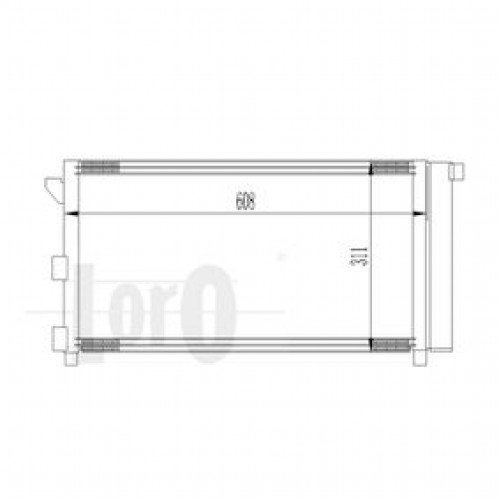 Ψυγείο A/C (Εξωτερικό) FIAT PANDA 2003 - 2009 ( 169 ) 040006400