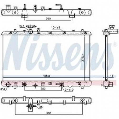 Ψυγείο Νερού SUZUKI SX4 2007 - 2011 ( RW ) 083706310