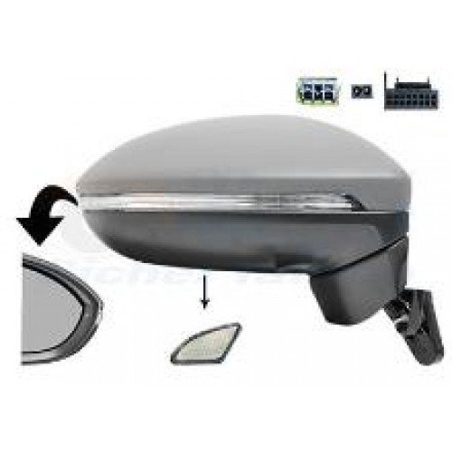 Καθρέπτης Ηλεκτρικός Θερμαινόμενος Ηλεκτρικά Ανακλινόμενος Βαφόμενος Με Φλας Φως Ασφαλείας Με Μνήμη VW TOURAN 2015 - Δεξιά 885307581 Καθρέπτης Ηλεκτρικός Θερμαινόμενος Ηλεκτρικά Ανακλινόμενος Βαφόμενος Με Φλας Φως Ασφαλείας Με Μνήμη VW TOURAN 2015 - Δεξιά 885307581