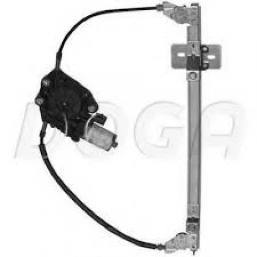 Γρύλος Παραθύρου Ηλεκτρικός Με Μοτέρ FIAT SEICENTO 2001 - 2006 ( 187 ) Εμπρός Δεξιά 043907041