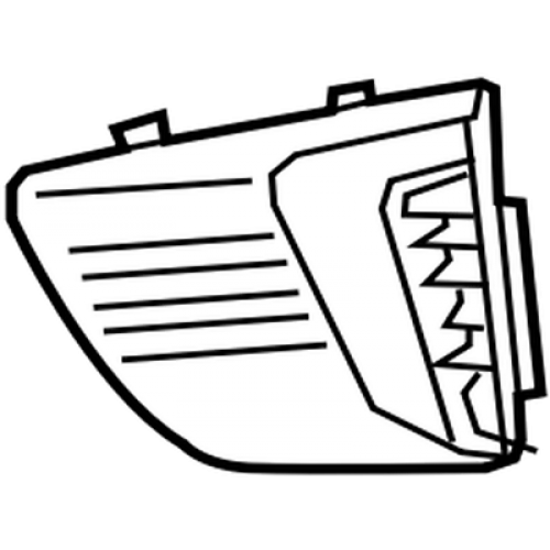 Πλαστικό Σκαλοπάτι Προφυλακτήρα MITSUBISHI L200 2019 - Πίσω 555204031