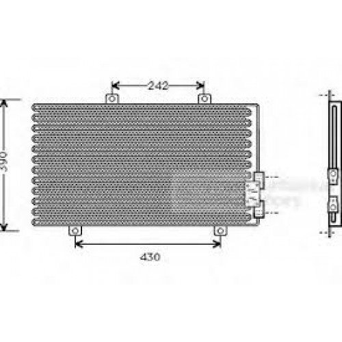 Ψυγείο A/C (Εξωτερικό) ALFA ROMEO 145 1999 - 2001 ( 930 ) 017606400