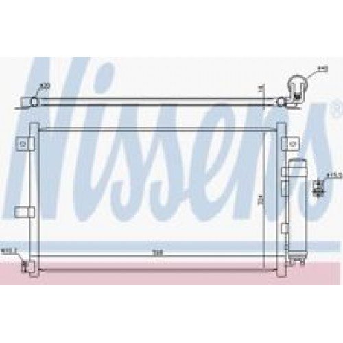 Ψυγείο A/C (Εξωτερικό) MAZDA MX5 2005 - 2008 ( NC ) 068806400