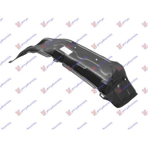 Θόλος Πλαστικός TOYOTA HILUX 1998 - 2001 ( LN140-170 ) Πίσω Δεξιά 011000861