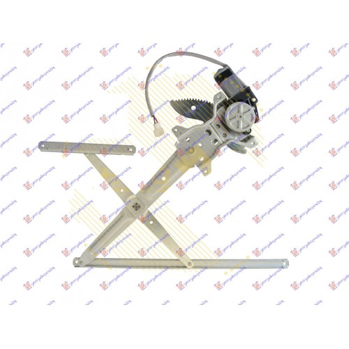 Γρύλος Παραθύρου Ηλεκτρικός Με Μοτέρ TOYOTA HIACE 1996 - 2006 ( XH10 ) Εμπρός Αριστερά 012007042