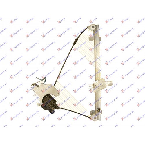 Γρύλος Παραθύρου Ηλεκτρικός Με Μοτέρ NISSAN D22 1998 - 2001 Πίσω Αριστερά 013107072