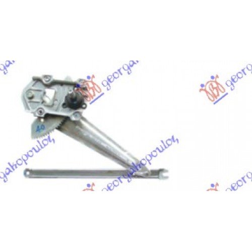 Γρύλος Παραθύρου Μηχανικός TOYOTA RAV-4 1998 - 2000 ( XA10 ) Πίσω Αριστερά 014607092