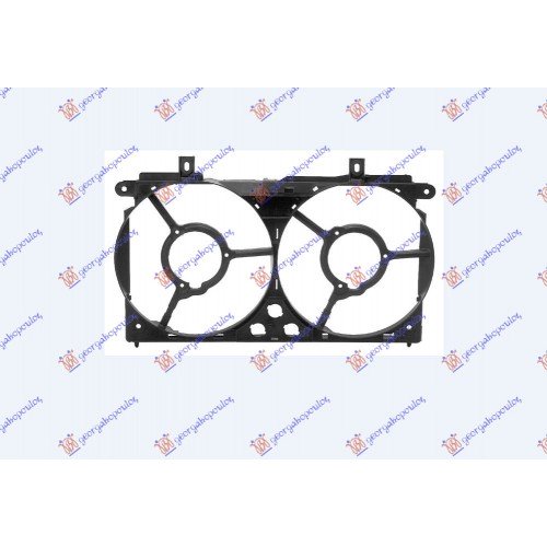 Βάση Βεντιλατέρ (Κόθρος) Νερού A/C CITROEN SAXO 1999 - 2002 016706430