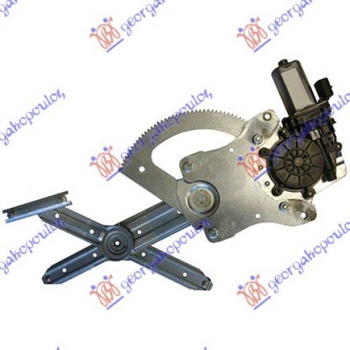 Γρύλος Παραθύρου Ηλεκτρικός Με Μοτέρ SUBARU FORESTER 2002 - 2006 ( SG ) Πίσω Δεξιά 022007061