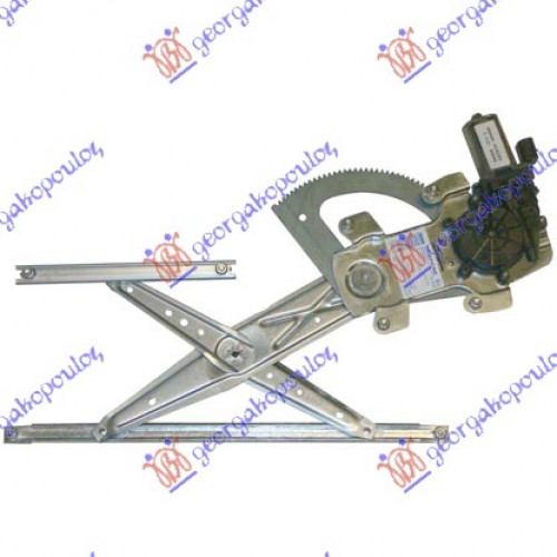 Γρύλος Παραθύρου Ηλεκτρικός Με Μοτέρ TOYOTA YARIS 1999 - 2002 ( XP10 ) Εμπρός Δεξιά 022507041