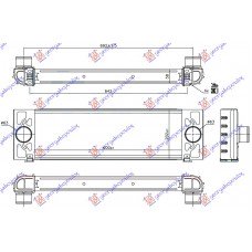 Ψυγείο Intercooler FORD TRANSIT 2006 - 2012 029706220