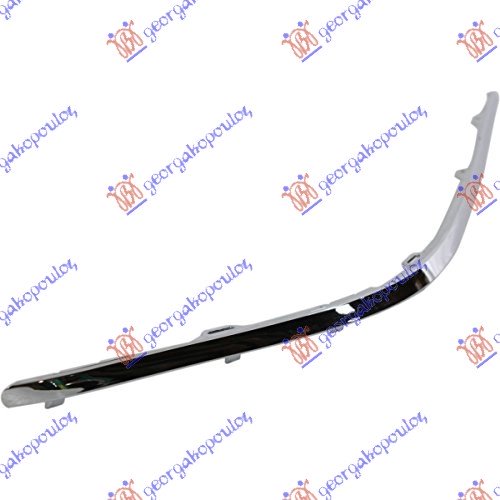 Χρώμιο Φάσας Προφυλακτήρα BMW 7 Series 2005 - 2008 ( E65 / E66 F/L ) Εμπρός Δεξιά 031504023