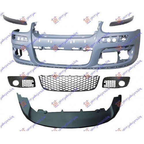 Προφυλακτήρας Βαφόμενος VW GOLF 2004 - 2008 ( Mk5 ) Εμπρός 036103605