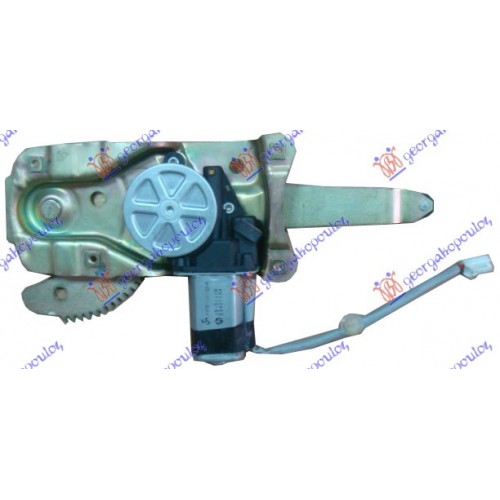 Γρύλος Παραθύρου Ηλεκτρικός Με Μοτέρ MAZDA 323 2001 - 2003 ( BJ ) Πίσω Δεξιά 043207051