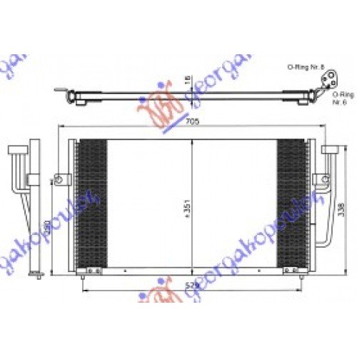 Ψυγείο Νερού VOLVO S40 2000 - 2004 ( VS ) 056306410