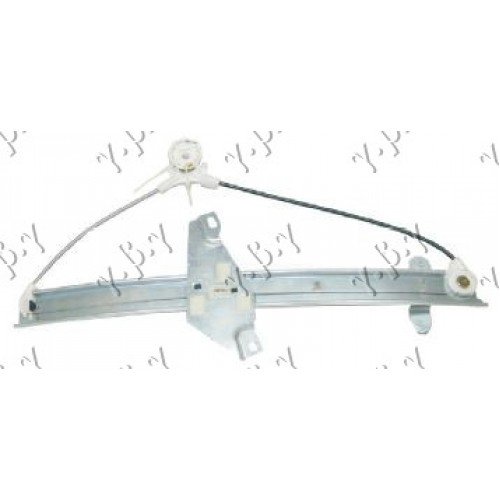 Γρύλος Παραθύρου Ηλεκτρικός Χωρίς Μοτέρ TOYOTA COROLLA 1992 - 1997 ( AE100 ) Εμπρός Δεξιά 080607061