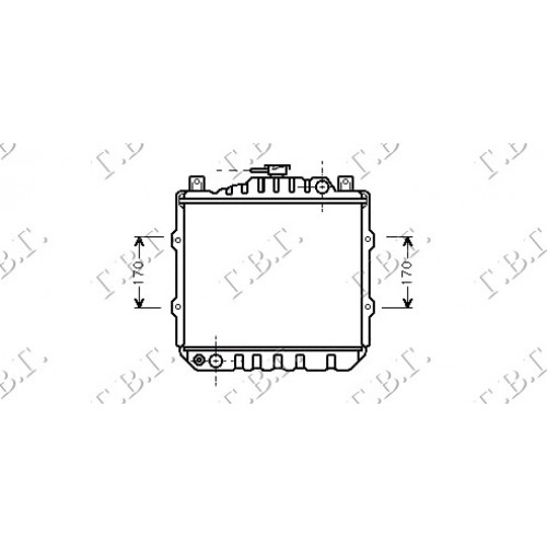 Ψυγείο Νερού SUZUKI ALTO 1987 - 1993 ( SB ) 082306300