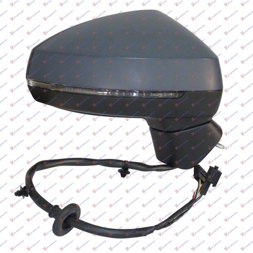 Καθρέπτης Ηλεκτρικός Θερμαινόμενος Ηλεκτρικά Ανακλινόμενος Βαφόμενος Με Φλας AUDI A3 2012 - 2016 ( 8V ) Δεξιά 132007581