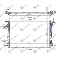 Ψυγείο Νερού AUDI Q5 2016 - 133106310