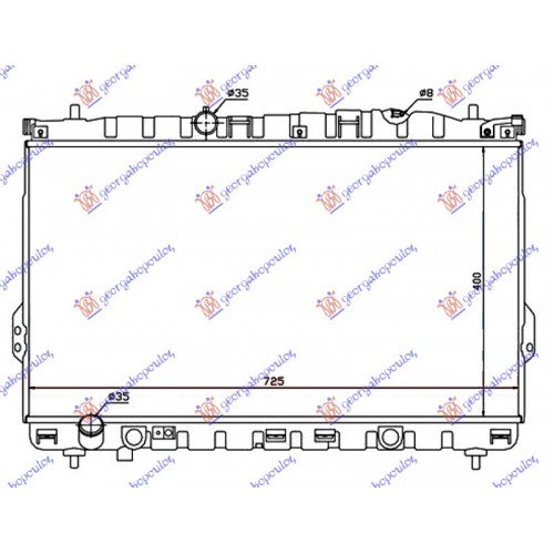 Ψυγείο Νερού HYUNDAI TRAJET 1999 - 2008 ( FO ) 374906300