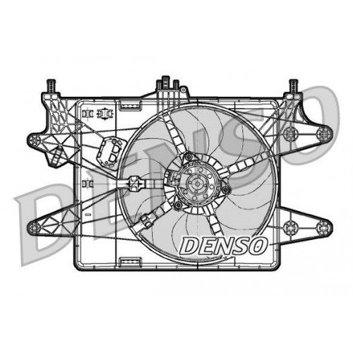 Βεντιλατέρ Νερού FIAT DOBLO 2005 - 2009 ( 119 ) Combi 024306450